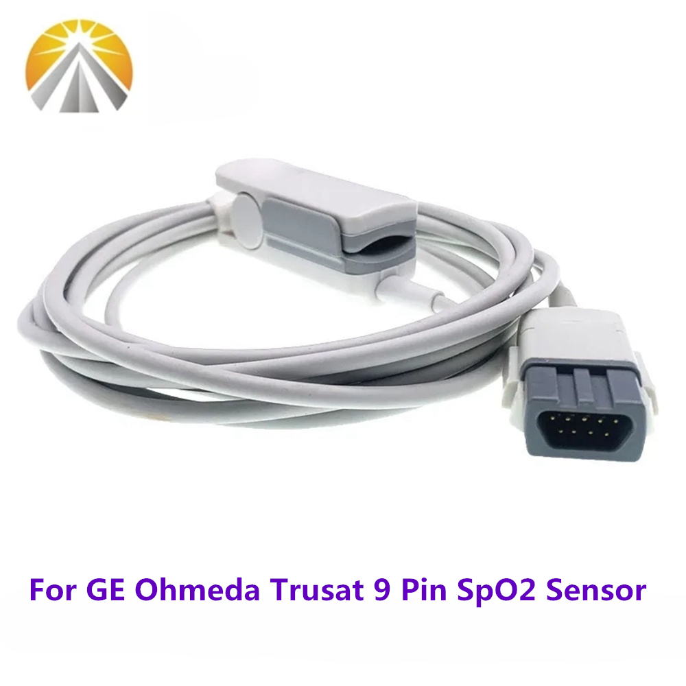 Tech Accessories Types - SpO2 Sensor 9 Pin For GE