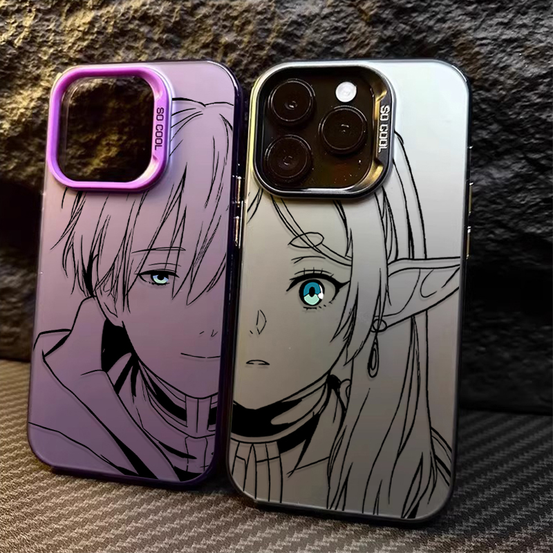 Tech Accessories Apple - Frieren & Himmel Couple Minimal Line