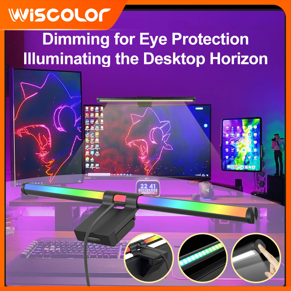 Tech Table Accessories - Monitor Decorations Light Bar Monitor Smart