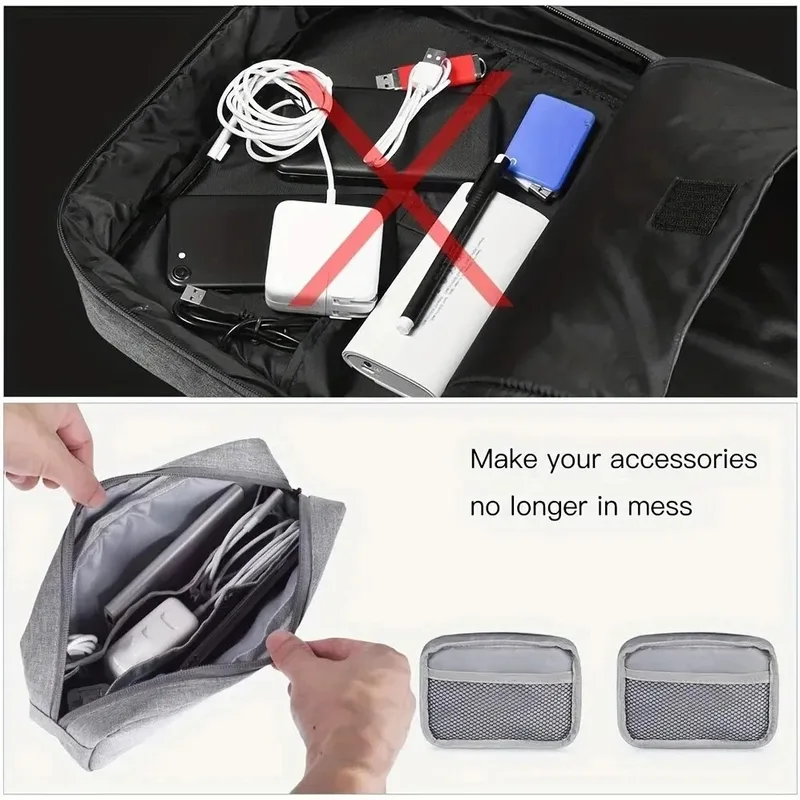 Cable Organizer Bag - Portable - огляд і ціна Tech Accessories Types