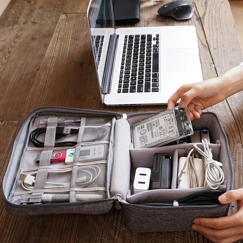Portable Tech Organizer Case f - огляд і ціна Tech Accessories Types