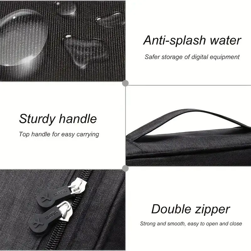 Portable Tech Organizer Case f - огляд і ціна Tech Accessories Types