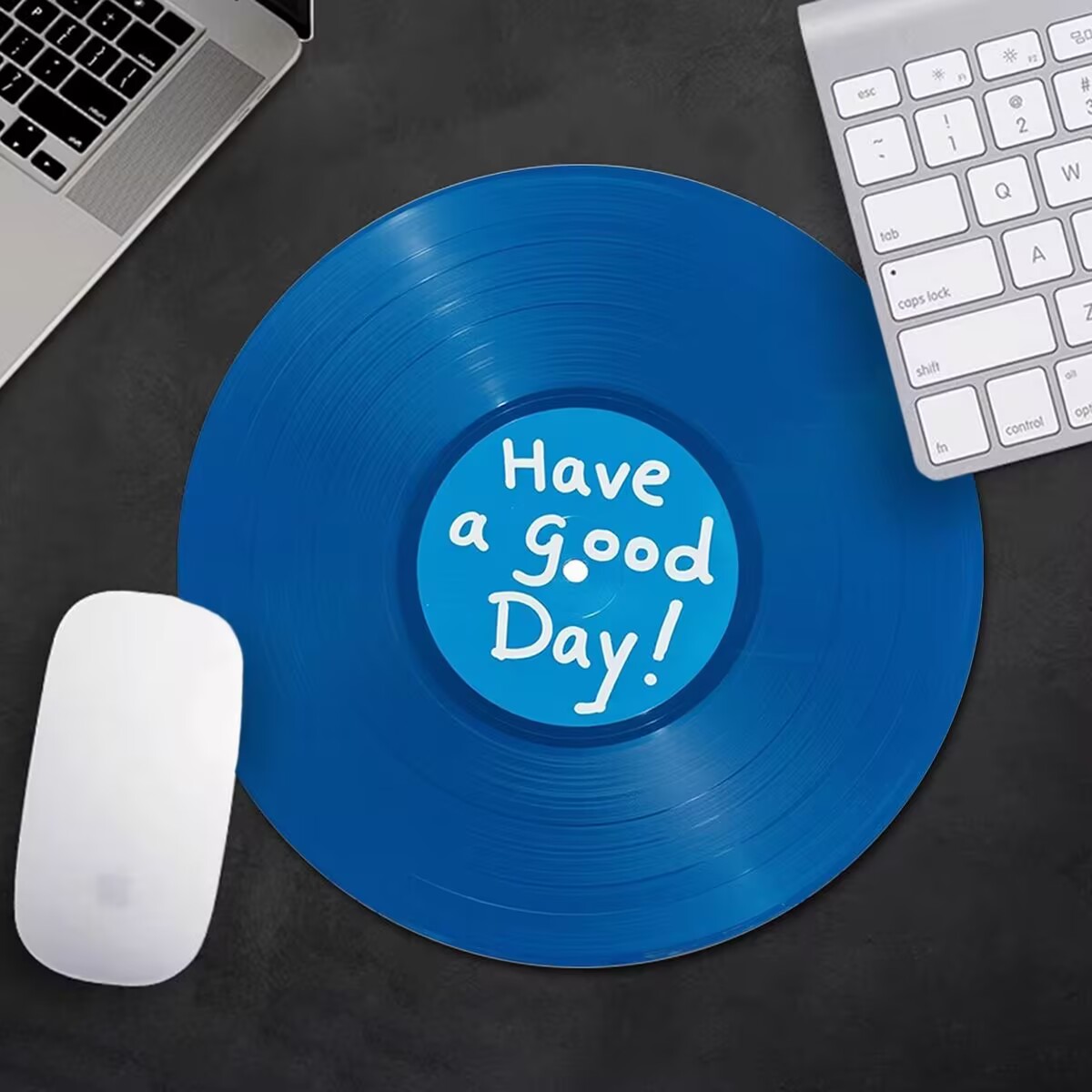 Non-Slip Round Mousepad Vintag - огляд і ціна Tech Table Accessories