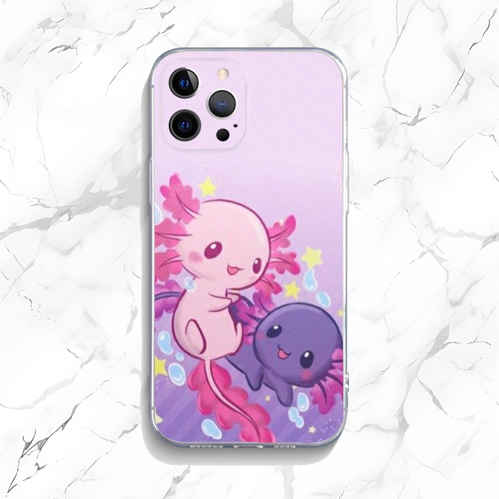 Cute Axolotl Phone Case For iP - огляд і ціна Tech Accessories Apple