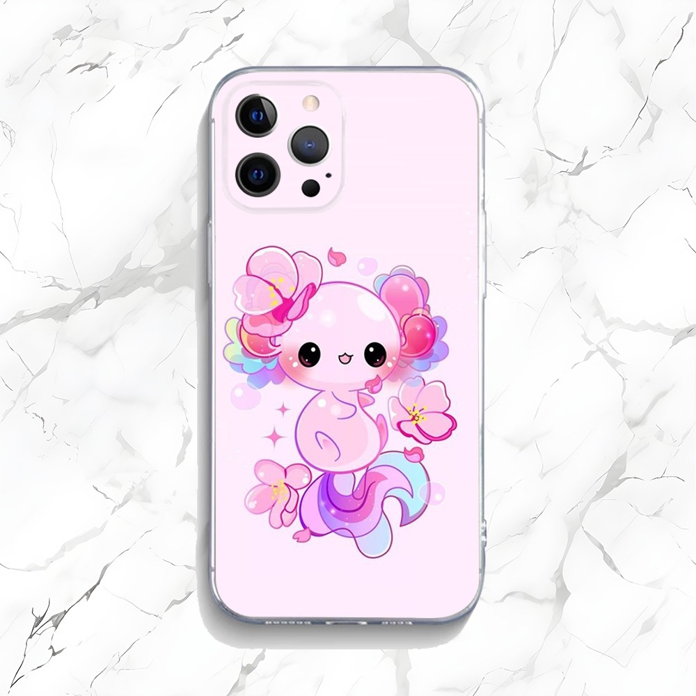 Cute Axolotl Phone Case For iP - огляд і ціна Tech Accessories Apple