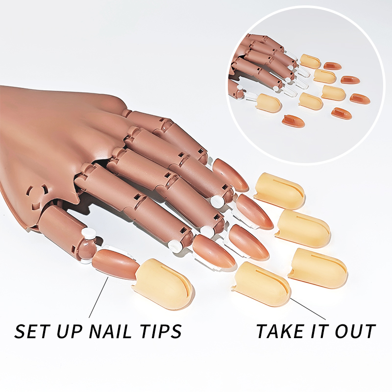 Nail Fake Practice Hand Movabl - огляд і ціна I Tech Accessories