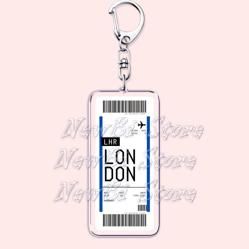 Plane Ticket Boarding Pass Key - огляд і ціна Tech Accessories For Travel