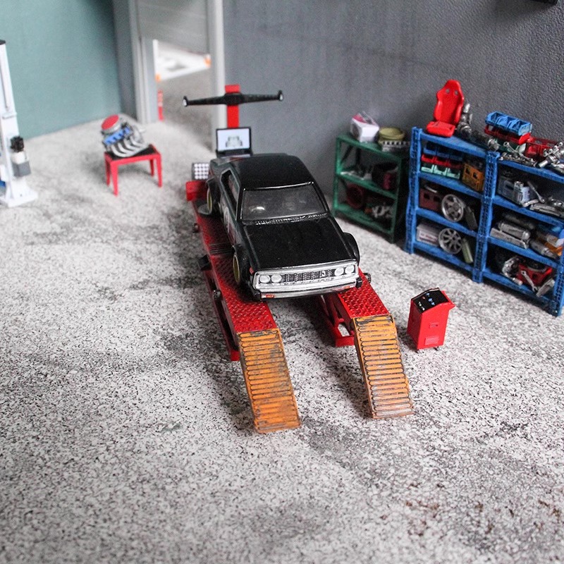1:64 Garage Scene Accessory A  - огляд і ціна Tech Table Accessories